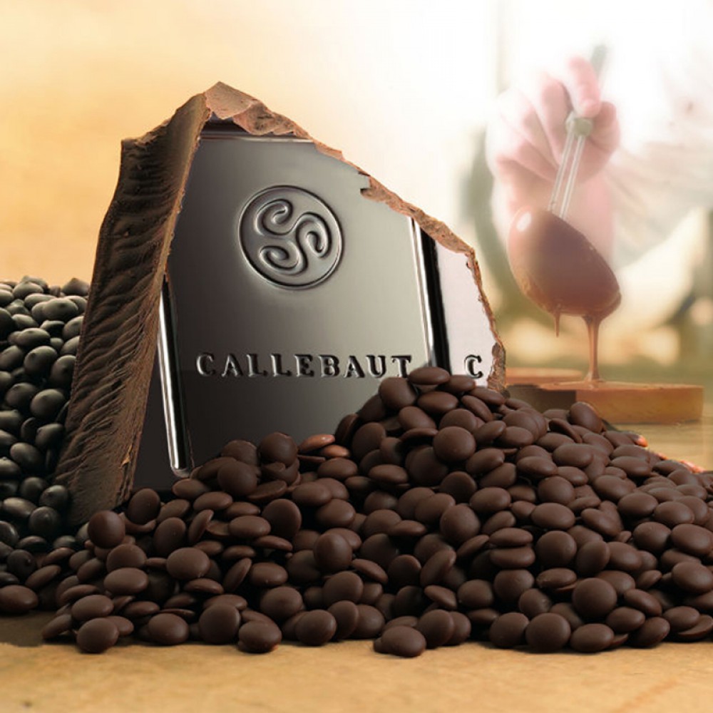 Шоколад темный 54,5% какао в каллетах, BARRY CALLEBAUT, Бельгия, 1 кг.