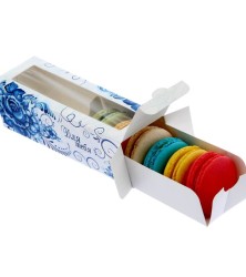 Коробочка для кондитерских изделий Гжель