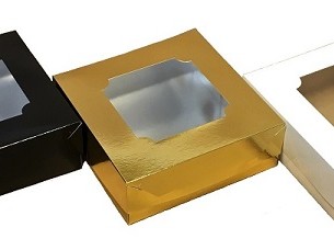 короб для зефира и печенья бел