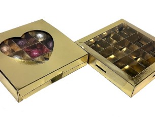 коробка для конфет сердце