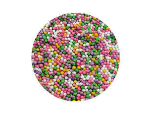 шарики разноцветные пастельные