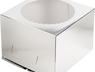 коробка серебро