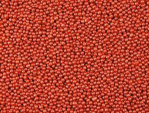 шарики красные перламутровые