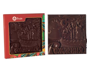 Барельеф с днем рождения торт